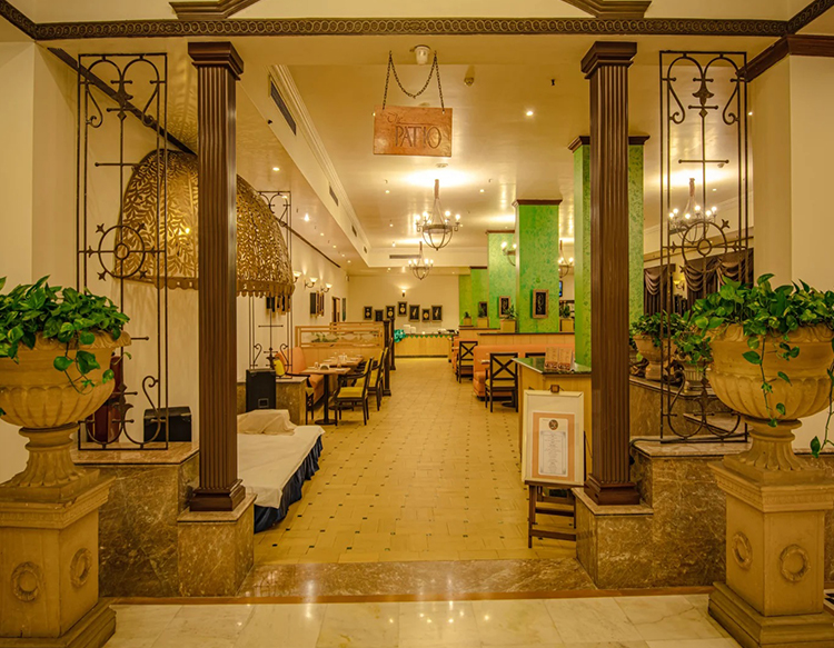 Patio, Kanhashyam <br>Hotel, Prayagraj